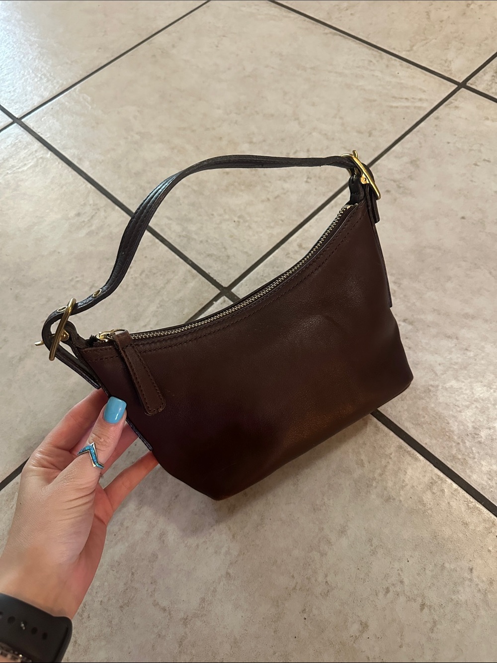 Coach‎ Vintage Legacy West Demi Pouch Bag 9844